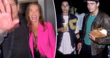 Charlie Sheen and his '80s ex Dolly Fox have gotten closer since the release of "The Book of Sheen"