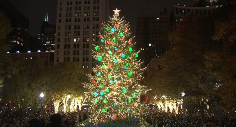 Chicago Tree Lighting Ceremony: Official city Christmas tree to light up Millennium Park, Christkindlmarket opens Friday