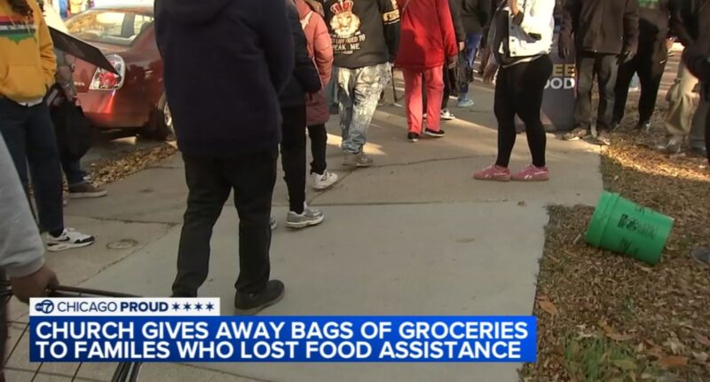 Chicago churches, Animal Care and Control give out groceries, pet food to SNAP recipients amid government shutdown
