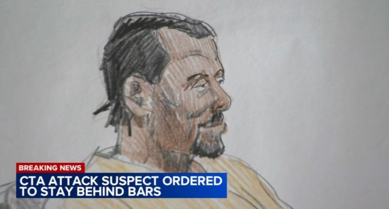 Chicago crime: Lawrence Reed, CTA Blue Line fire attack suspect charged with terrorism, to remain in custody, judge rules