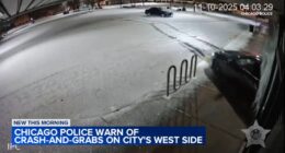 Chicago crime: Video shows crash-and-grab thieves slam stolen car into Garfield Park store; Humboldt Park shop also hit, CPD says
