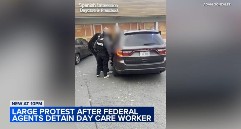 Chicago day care worker at Rayito de Sol arrested by ICE in front of children on Addison in Roscoe Village area, witnesses say