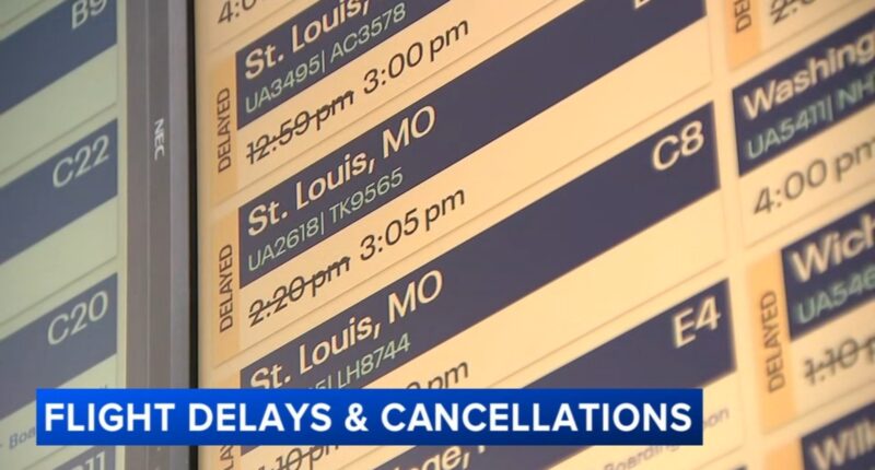 Chicago flights canceled today: More than 700 flights canceled at O'Hare, Midway airports amid Chicago snow, government shutdown