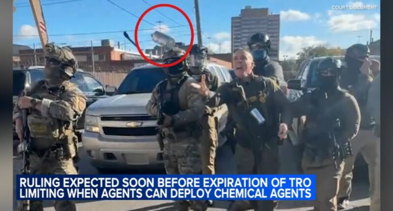 Chicago judge hears challenge to federal immigration agents' use of force against protesters, journalists; ruling coming Thursday