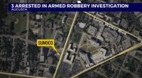 Children ages 16, 14 and 10 in custody for Armed Robbery in Augusta on Thanksgiving