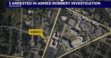 Children ages 16, 14 and 10 in custody for Armed Robbery in Augusta on Thanksgiving
