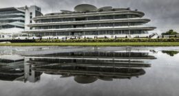 Flemington Racecourse ahead of Melbourne Cup day in 2025.