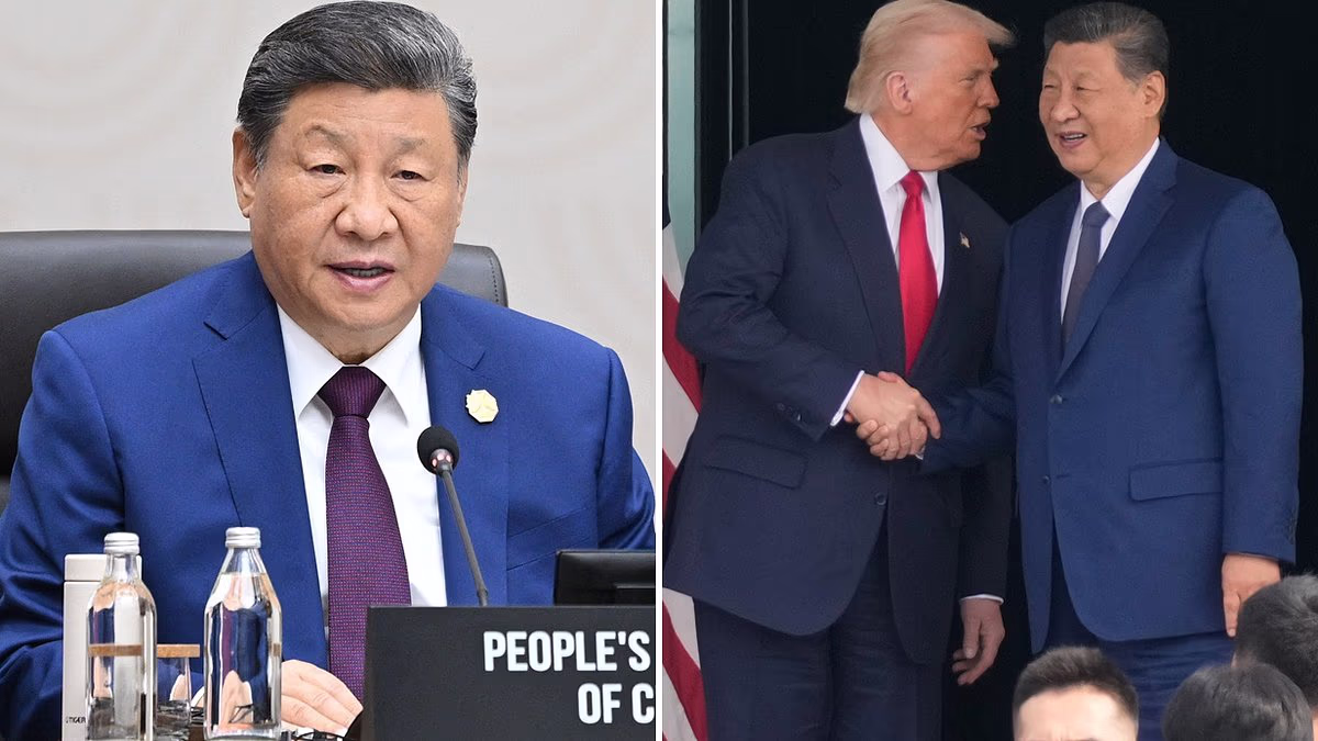 China's president Xi caught knifing Trump in brutal attack