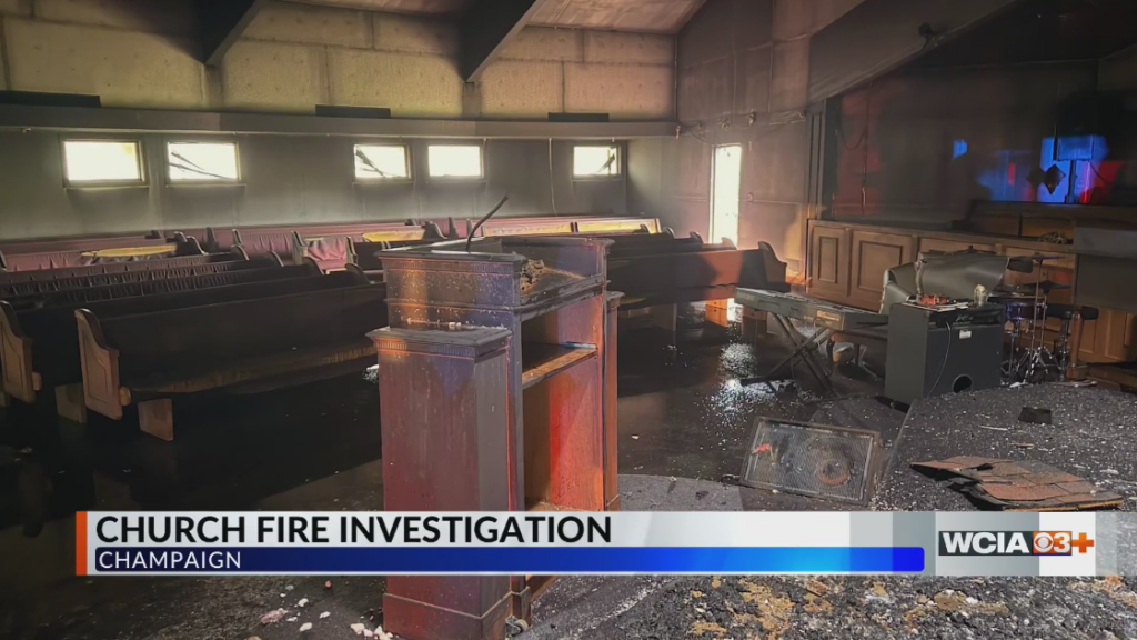 Church leaders believe Wednesday Champaign fire was targeted incident