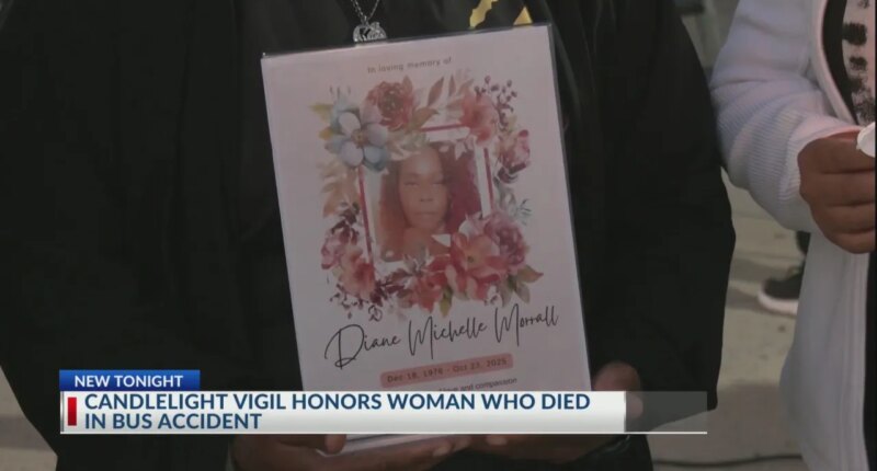 Community honors local woman who died due to bus crash