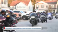 Community puts together Christmas parade for 6-year-old in hospice care