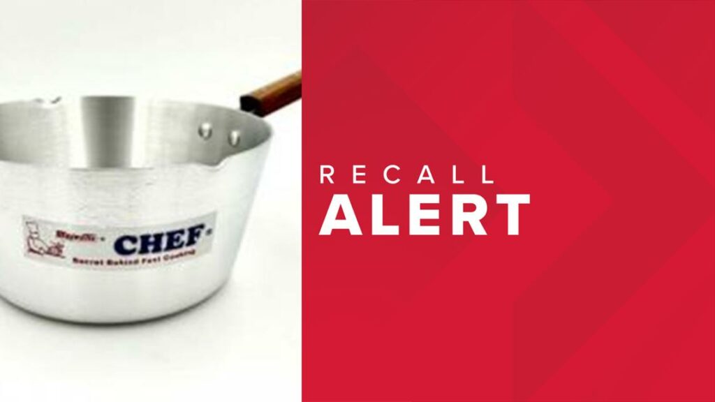 Cooking pans recalled over 'significant' lead contamination risk