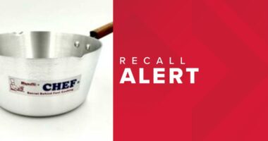 Cooking pans recalled over 'significant' lead contamination risk