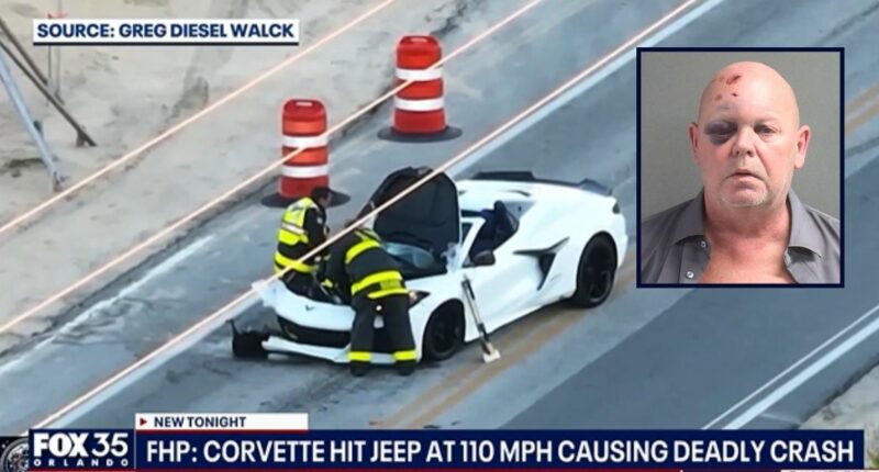 Corvette driver kills couple after slamming into Jeep: Cops