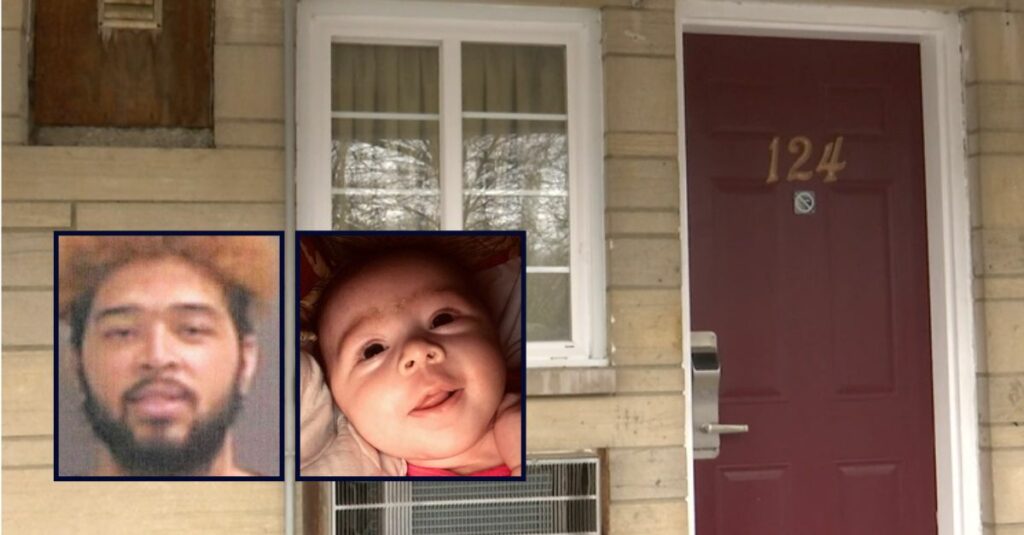 Dad left infant girl in motel to die alone in baby swing