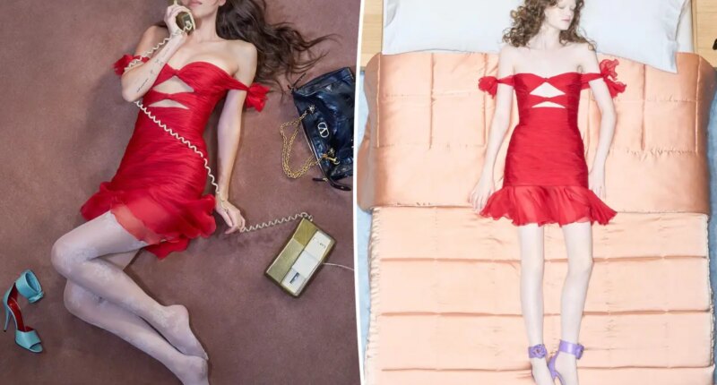 Dakota Johnson models the dress of the season in new Valentino campaign