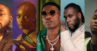 Davido, Wizkid, Burna Boy, Ayra Starr, Omah Lay Shine in 2026 Grammy Nominations
