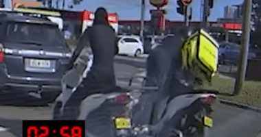 Delivery driver's scooter stolen in brazen daylight street robbery