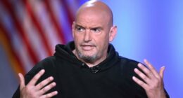 Democratic Sen. John Fetterman hospitalized after fall