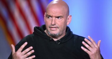 Democratic Sen. John Fetterman hospitalized after fall