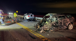 Driver of stolen car rolls into oncoming traffic on Colorado highway killing 5, including 3 children