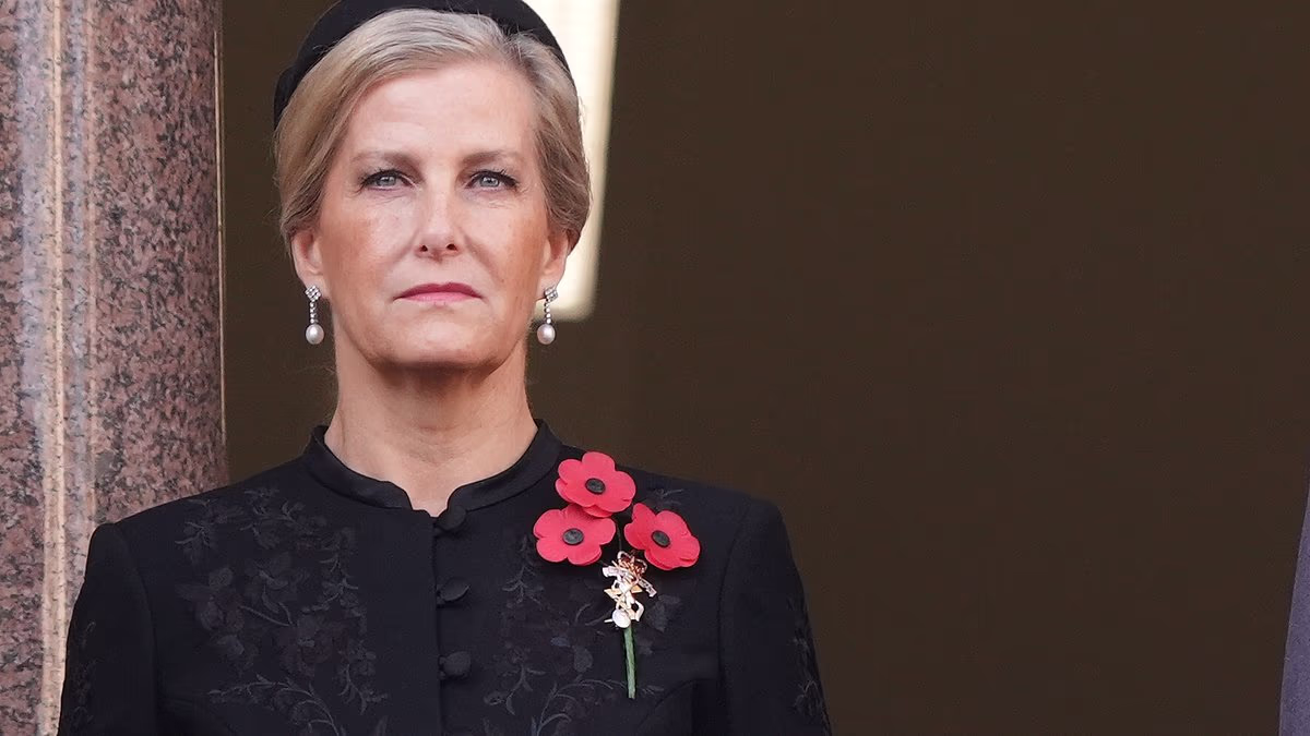 Duchess of Edinburgh's touching reason for wearing three poppies