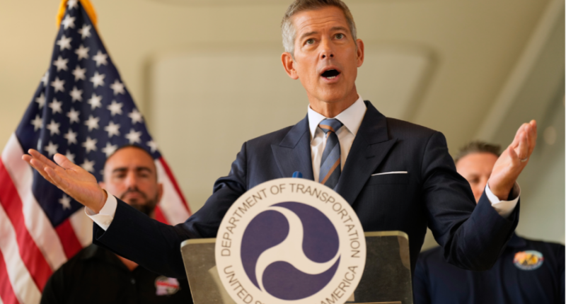 Duffy warns Transportation Department may have to close some airspace next week