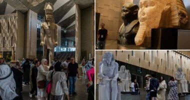 Egypt opens Grand Egyptian Museum world's largest museum dedicated to single civilization