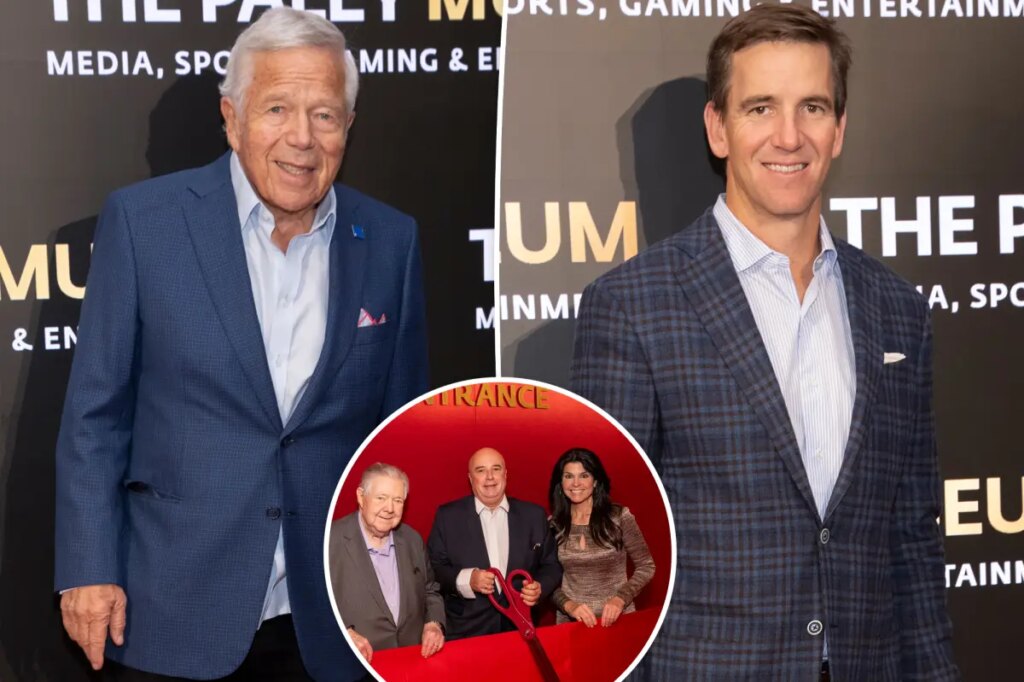 Eli Manning, Robert Kraft celebrate Paley Museum’s 50th anniversary