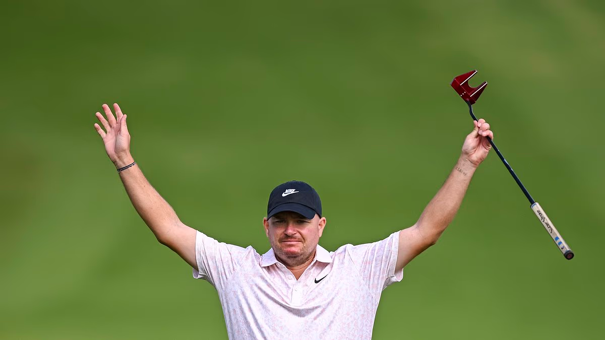 Emotional James Morrison holds back the tears as 40-year-old golfer secures fairytale DP World Tour return having threatened to give up golf entirely after struggling to cope with the sport