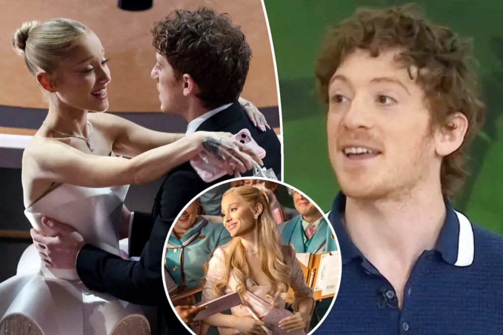 Ethan Slater skirts around Ariana Grande relationship question as breakup rumors swirl