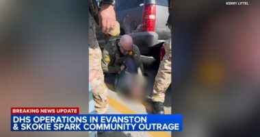 Evanston protest today: Police investigating after feds arrest 3 US citizens during immigration op at Asbury, Oakton, mayor says