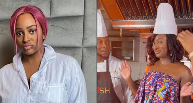 Fans React As DJ Cuppy Introduces Herself As “The Latest Chef In Town”