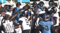 Fight breaks out in Titans-Jaguars after hard hit on Trevor Lawrence