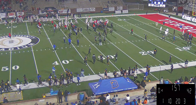 Fight stops Gainesville-Brunswick playoff game