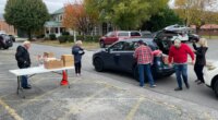 First Baptist Church in Erwin hosts food box distribution