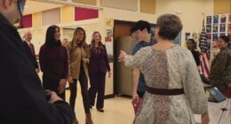 First lady in NC | Melania Trump and Usha Vance make early holiday visit with North Carolina military families