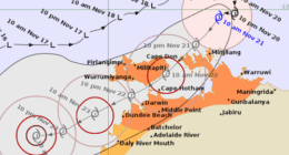 Tropical Cyclone Fina is slowly approaching the Northern Territory ﻿coast and is expected to intensify to a category two storm.