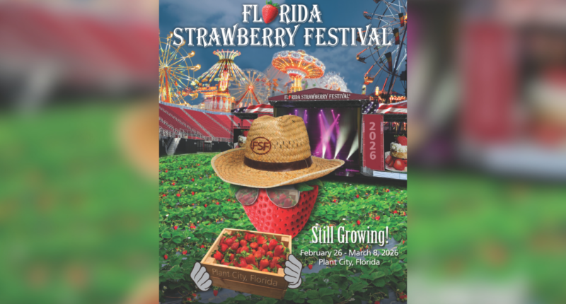 Florida Strawberry Festival announces 2026 ‘Still Growing’ concert lineup