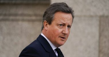 Former British Prime Minister David Cameron has revealed ﻿he was diagnosed with prostate cancer.