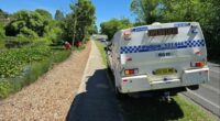 Police officers investigating the fatal stabbing of a man in a Bega park, on the NSW South Coast, have conducted a search of nearby wetland.