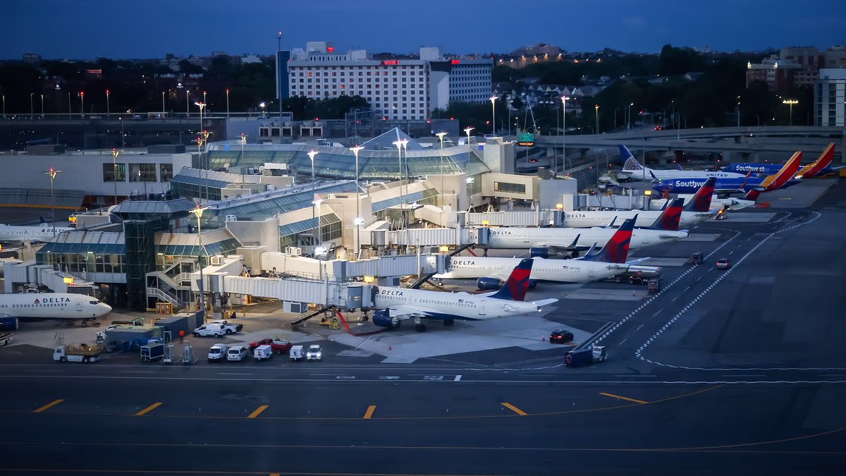 Frantic passengers bundled off Delta flight after bomb threat...hours after DC airport shut over same scare