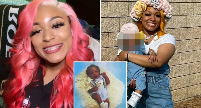 Georgia mom Nyla Simmons accused of leaving her 7-month-old son to die in hot car while she worked