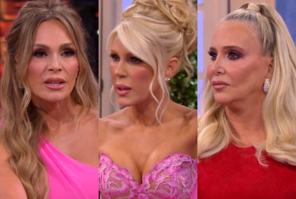 RHOC Reunion Part 1: Gretchen Calls Tamra a “F—king Liar” After Tamra is Called Out for Bringing Up Dirt on Cast, Plus Tamra Tells Shannon to Shut Up, Katie Confronts Emily, and Gina Apologizes to Katie