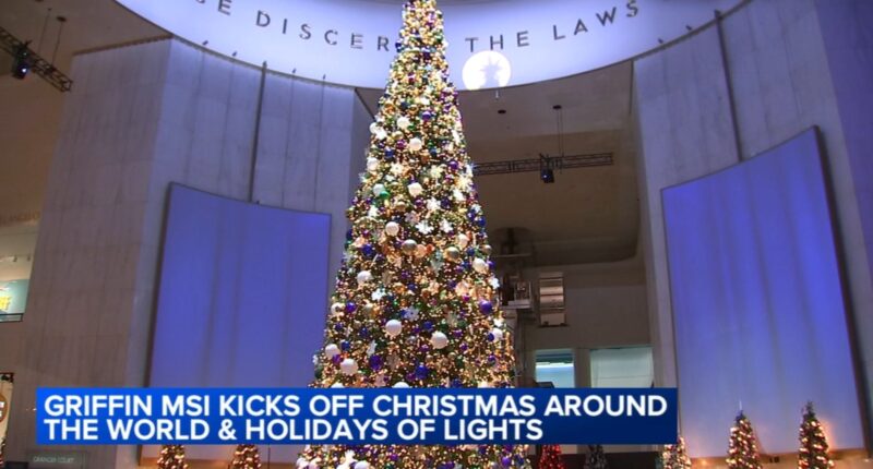 Griffin Museum of Science and Industry kicks off holiday season with annual Christmas Tree Lighting and Cultural Festival