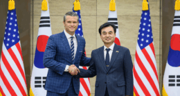 Hegseth applauds South Korea's plan to take larger role in defense against North Korean aggression
