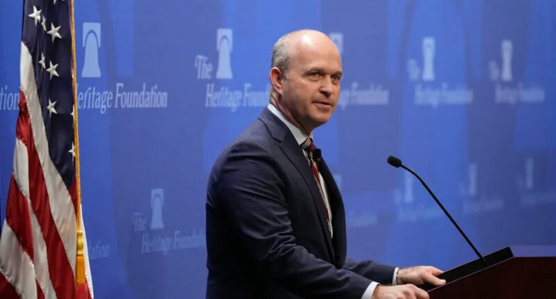 Heritage president apologizes for Carlson defense in brutal leaked all-staff meeting