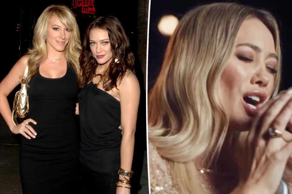 Hilary Duff addresses rumored feud with sister Haylie