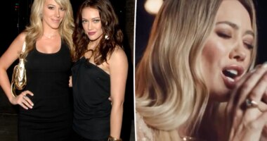 Hilary Duff addresses rumored feud with sister Haylie