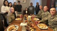 Home away from home: How families bring Thanksgiving to military trainees